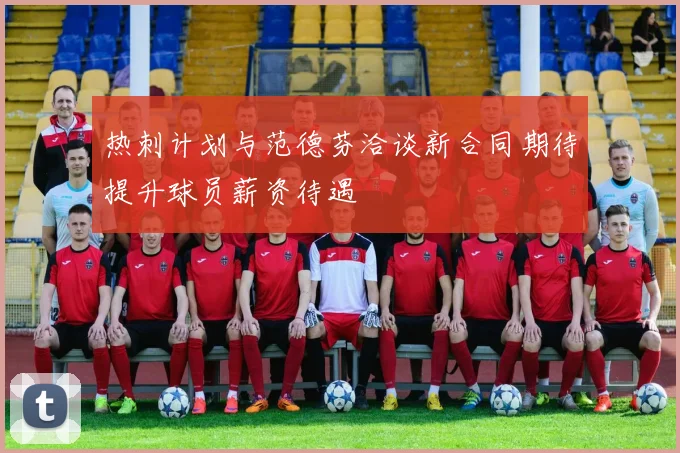 热刺计划与范德芬洽谈新合同期待提升球员薪资待遇