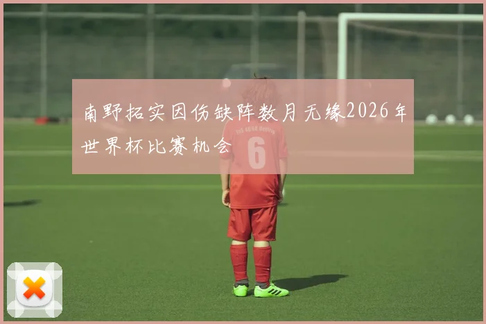 南野拓实因伤缺阵数月无缘2026年世界杯比赛机会